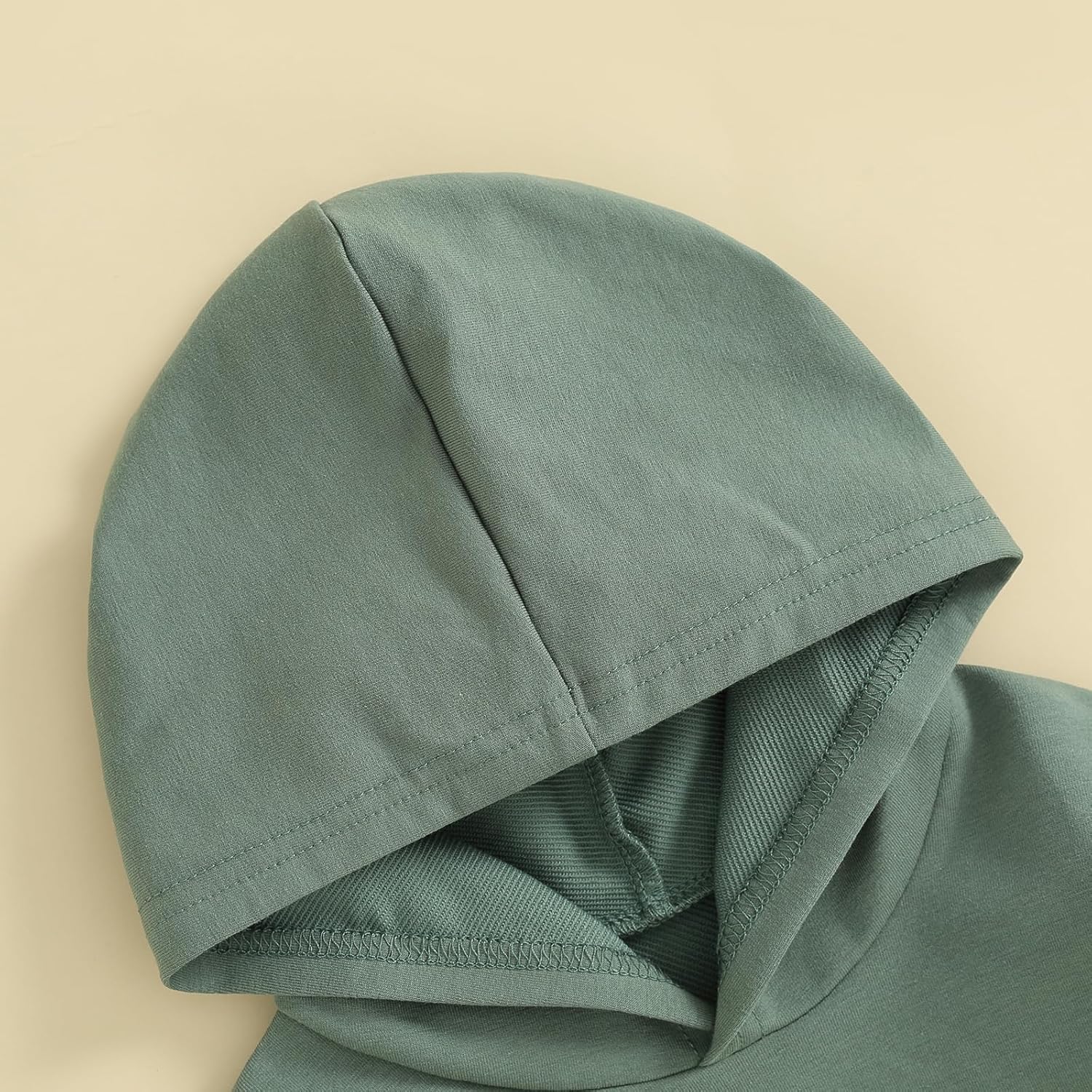 Miniatura 4 de Ropa de otoño para bebé, niño, niña, sudadera con capucha, mameluco liso de manga larga, ropa de invierno