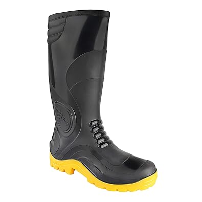 Hillson Sherpa Dual Density PVC Gumboot, Yellow,
