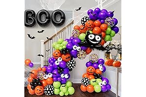 CboDeco Halloween Balloon Garland Arch Kit: Spooky Halloween Atmosphere Unveiled