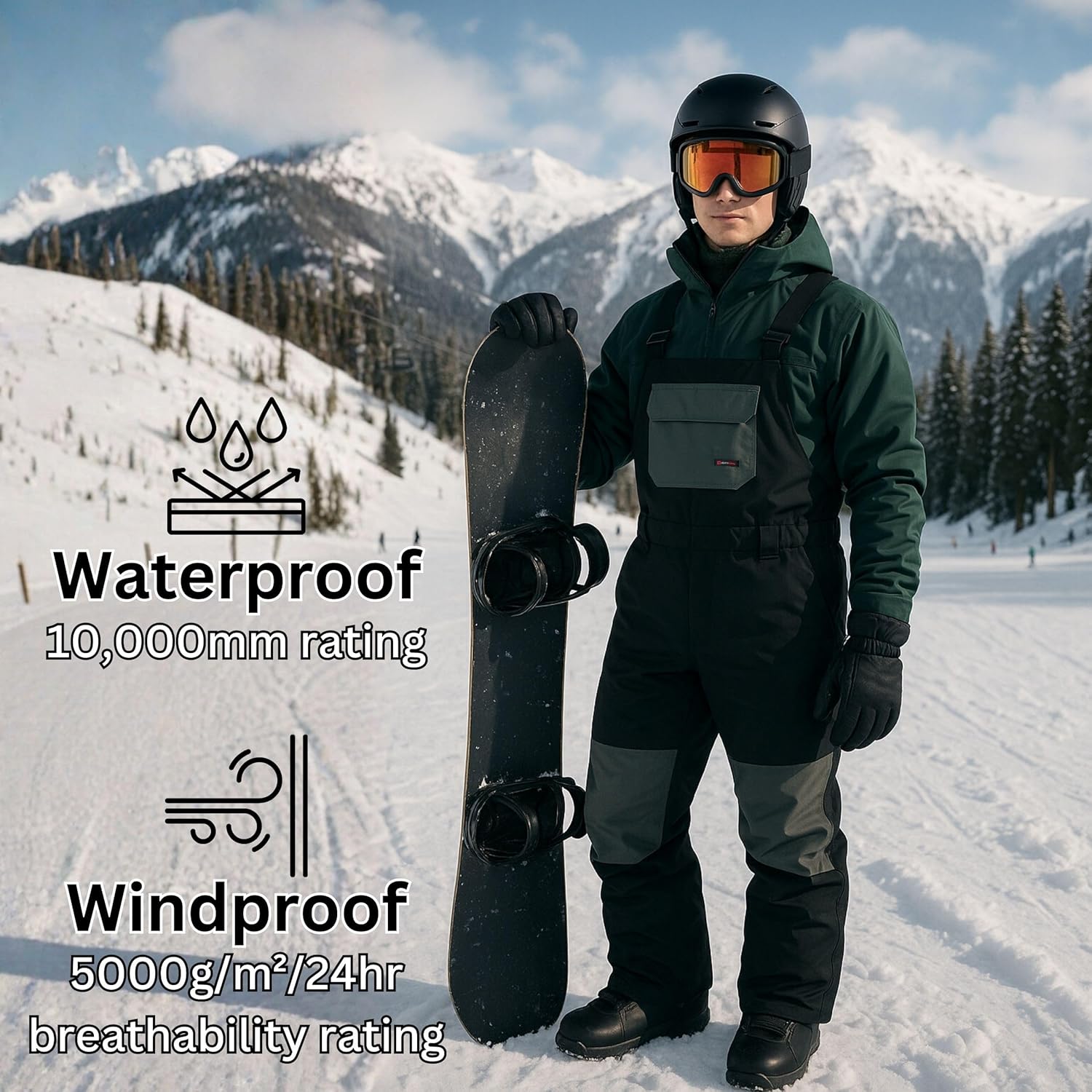 バートン] ユニセックス フューチャートラスト 2L ビブパンツ 25-26年