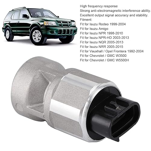 Miniatura 4 de Acouto Sensor de velocidad para sensor de velocidad de vehículo 8972565250 Reemplazo de sensores de velocidad de rueda de coche para