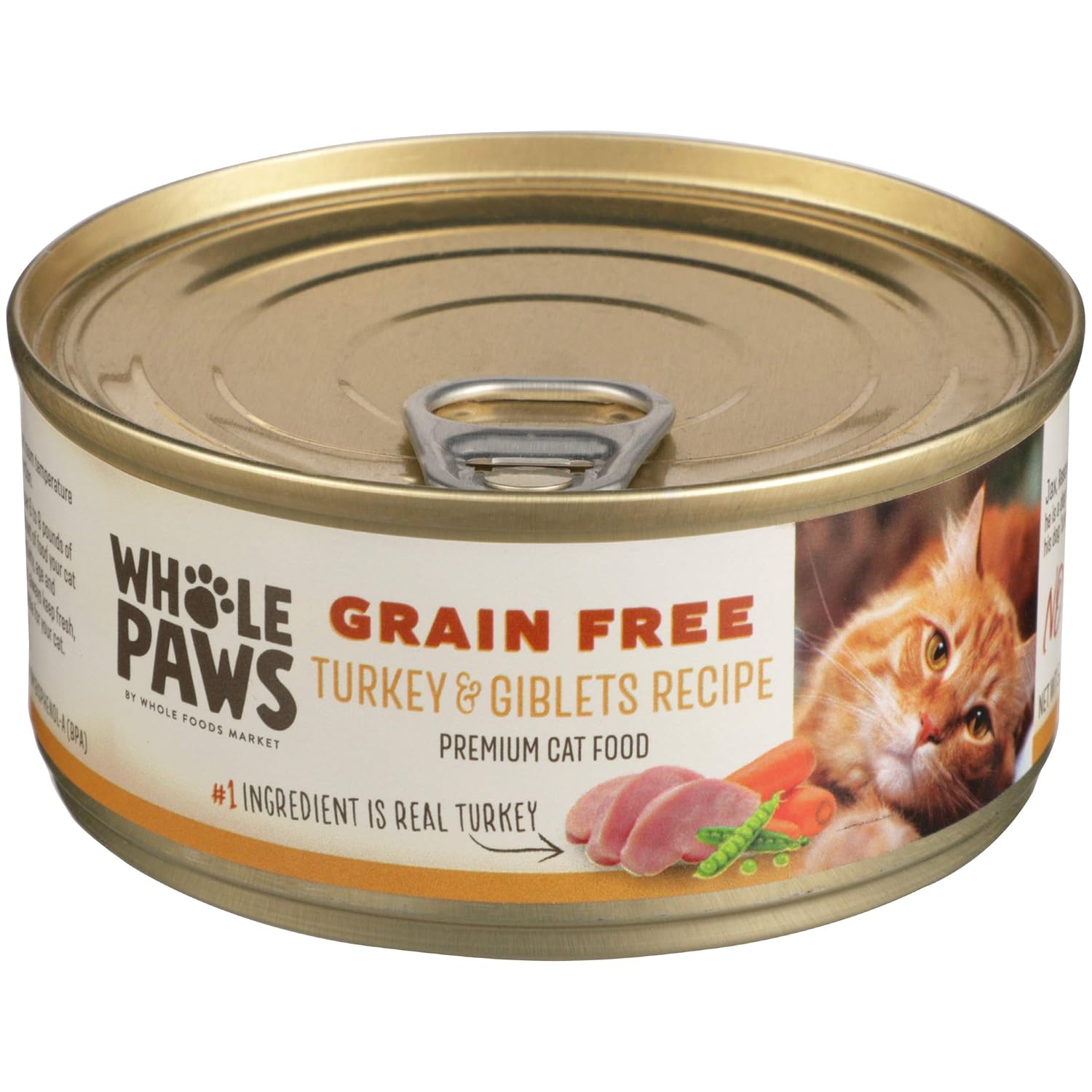 Whole Paws Grain Free Turkey & Giblets Recipe, 5.5 oz Pet