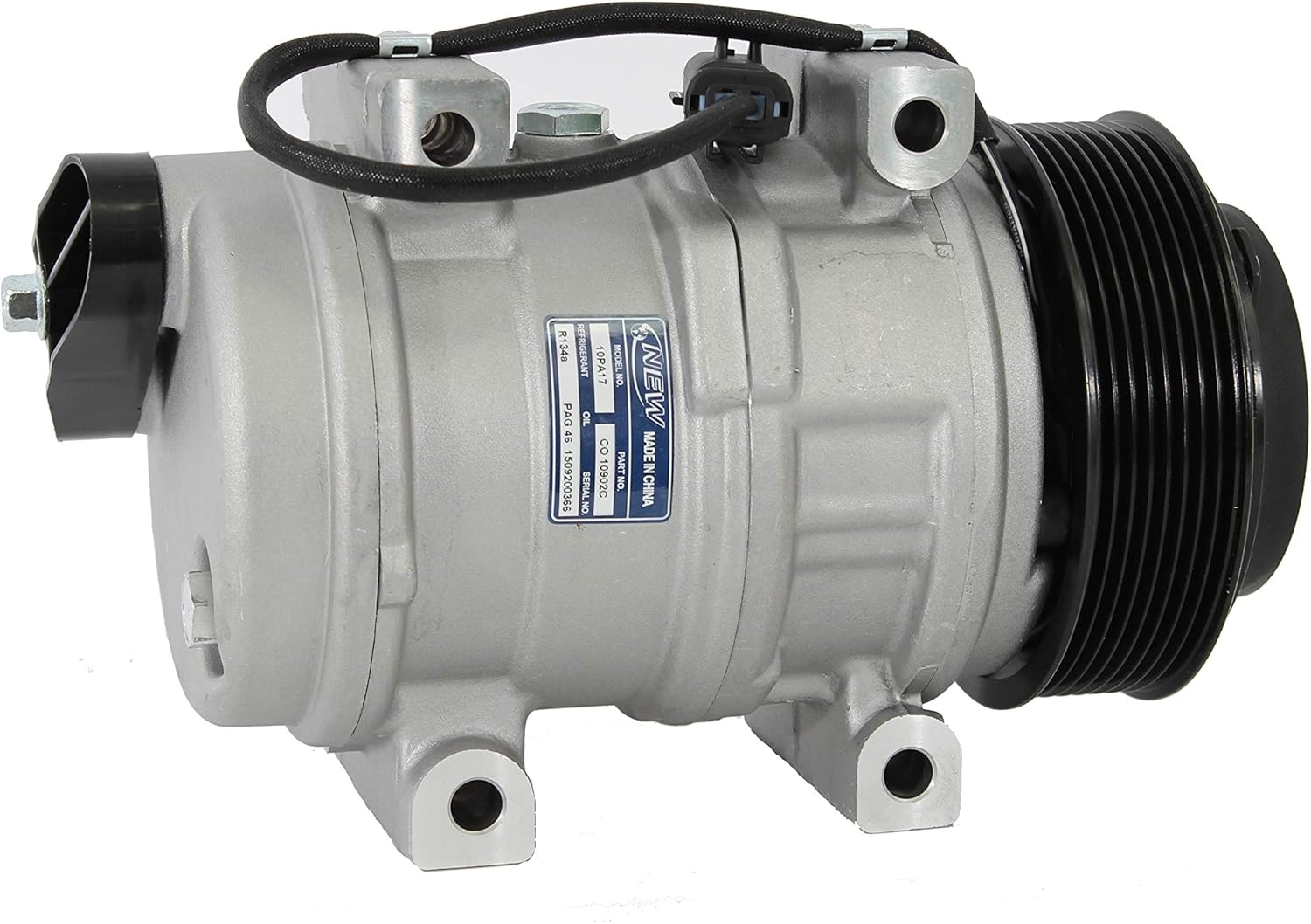 Comfort Auto A/C compressor with 1 year warranty compatible wtih: 2006-2009 Dodge Ram 2500 3500 Diesel