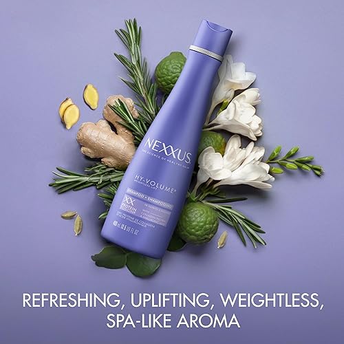 Miniatura 4 de Nexxus Hy-Volume - Champú Levantador sin peso para cabello plano y flácido, fusión de proteínas con proteína de colágeno y ácido hialurónico para 48