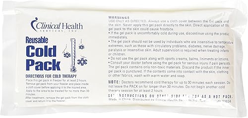 Elección del terapeuta Reutilizable fría  caliente Pack 5x 10con cubierta extraíble de funda protectora 1