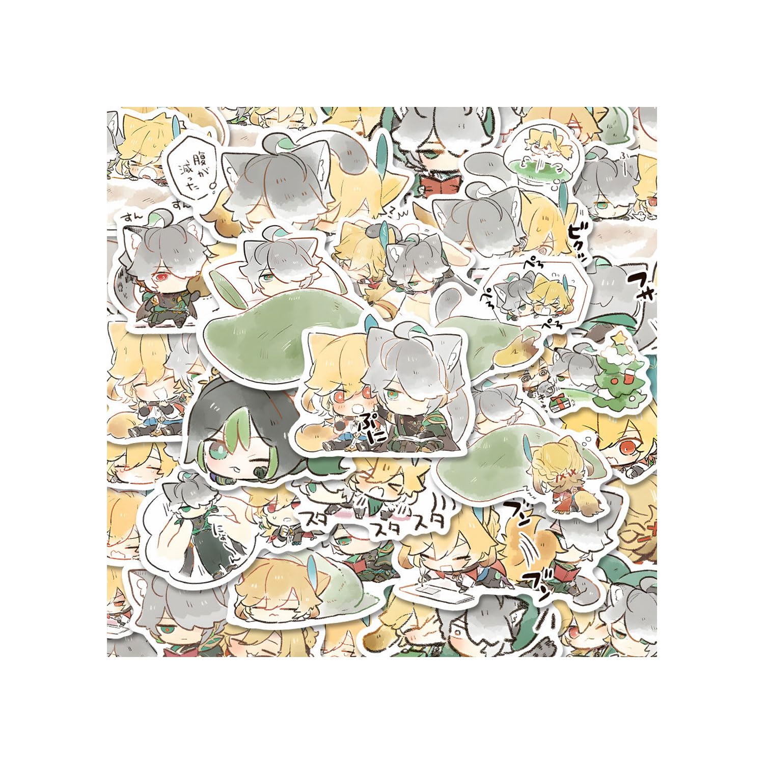 原神 GiGO 原神展 色紙 付箋 シールウエハース アルハイゼン 原神 GiGO 原神展 色紙 付箋 シールウエハース アルハイゼン 原