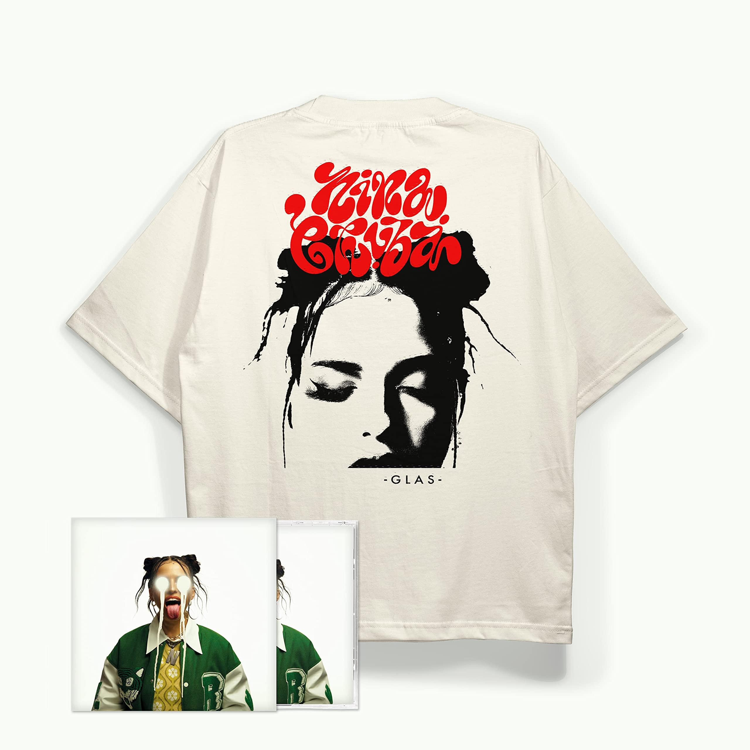 Nina Chuba: Glas (CD + T-Shirt L/XL)