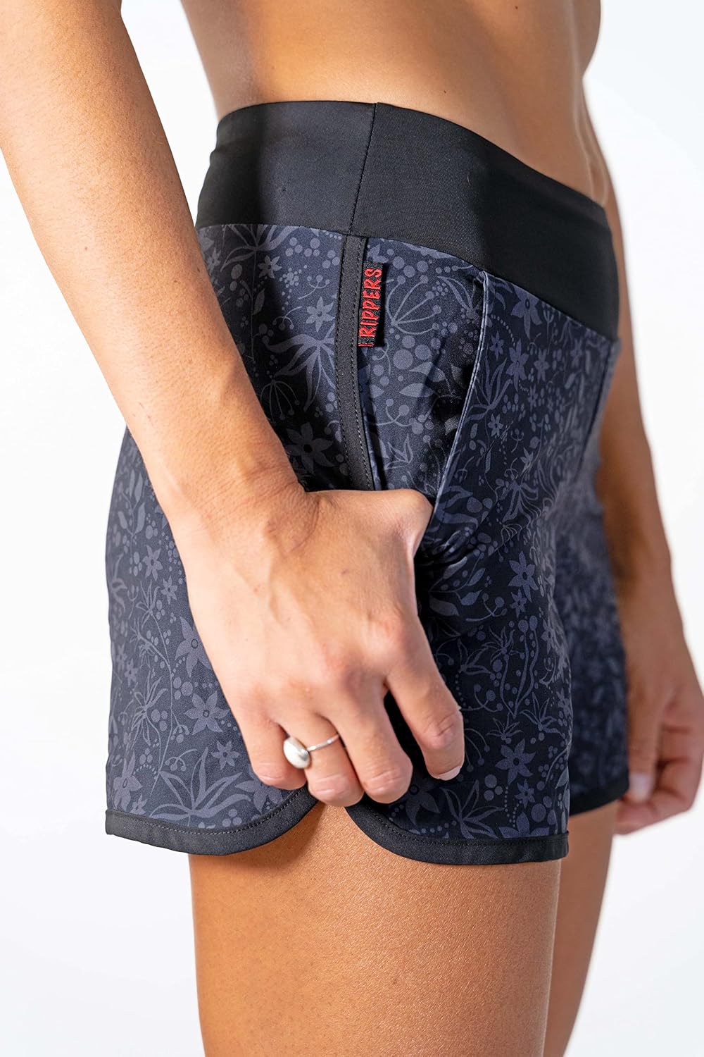 Maui Rippers Women’s 5" Swim Shorts – Quick-Dry 4-Way Stretch Boardshorts (XS–XXL) for Beach, Surf & Activewear