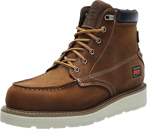 Timberland PRO Botas de trabajo para hombre, Gridworks de 6 pulgadas