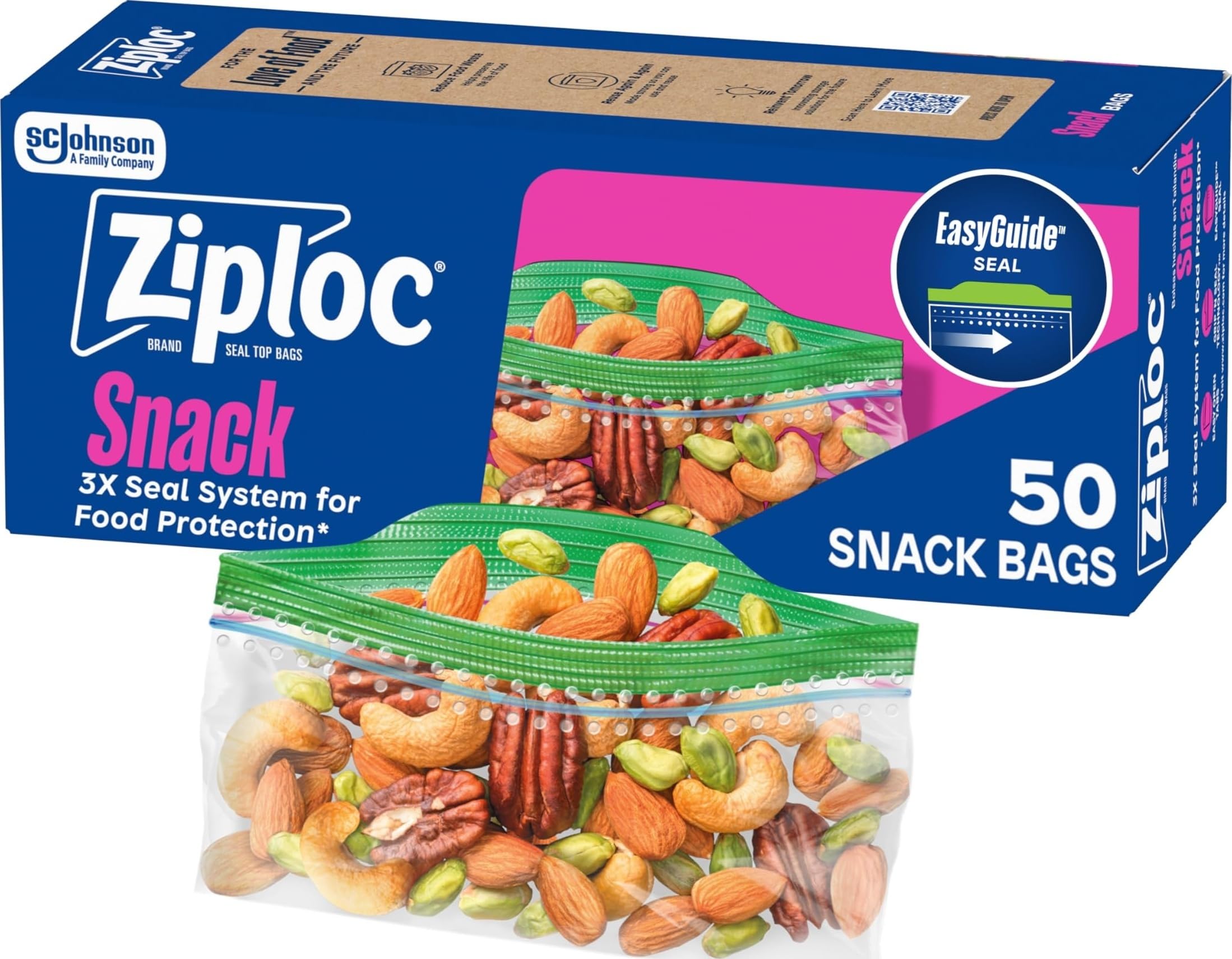 View 1 of [Missing Bags] Ziploc Snack Bags