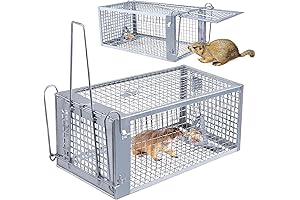 Moclever Humane Small Animal Traps for Live Rodent Control