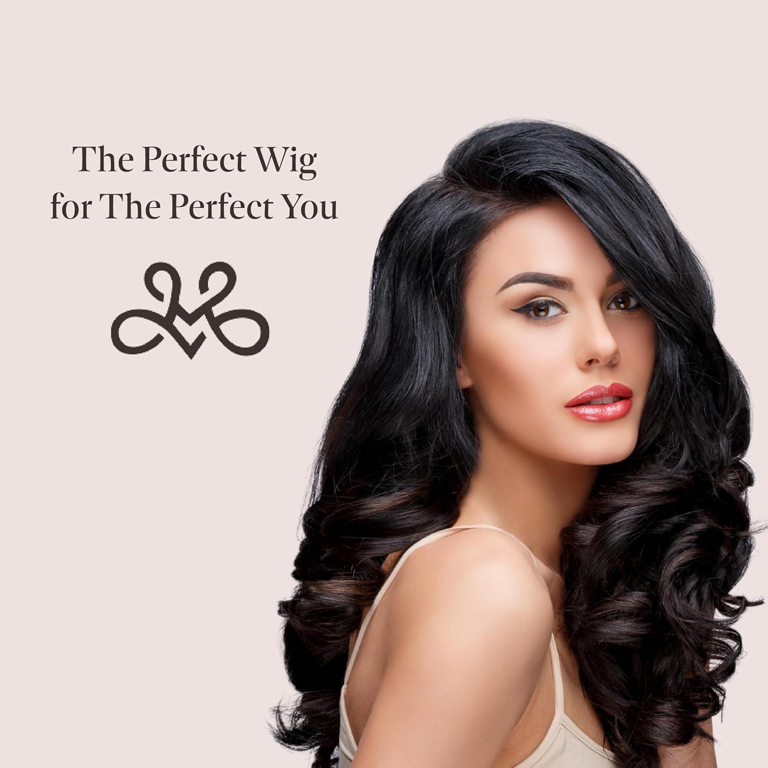 MILANO COLLECTION 12" Durable Silicone Professional Wig Styling Head Compatible with T-Pins, Stand or Tripod- Beige