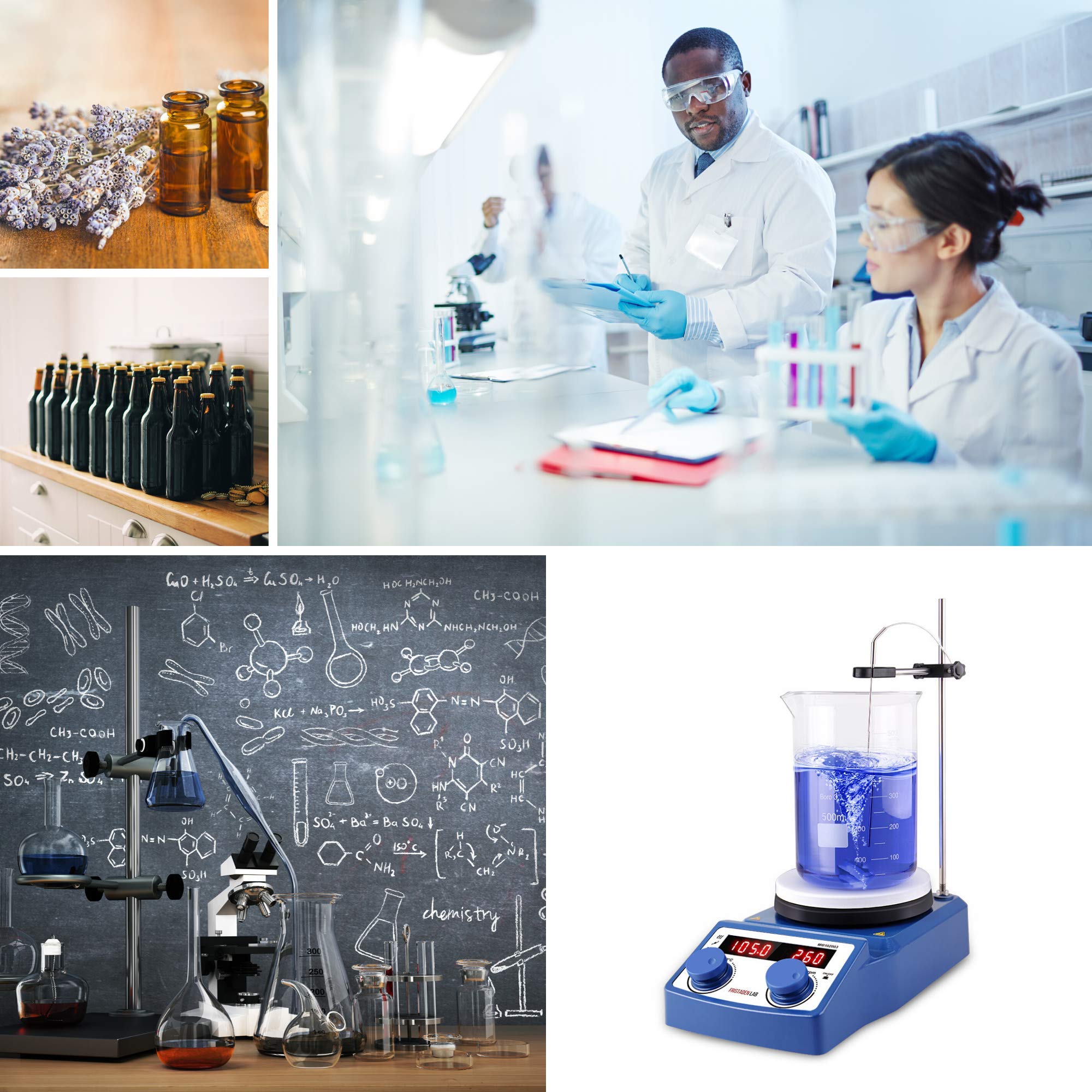 Buy American Fristaden Lab Digital Hot Plate Stirrer, LED