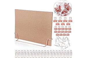 12.6 x 9 Inches Rose Gold Dry Erase Board