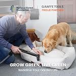 Giraffe Tools Grandstorm Retractable Vacuum Cleaner with 30 FT Hose Wall Mounted, Wet Dry Vacuum Cleaner with 6 Nozzles for Car Detailing, Grey