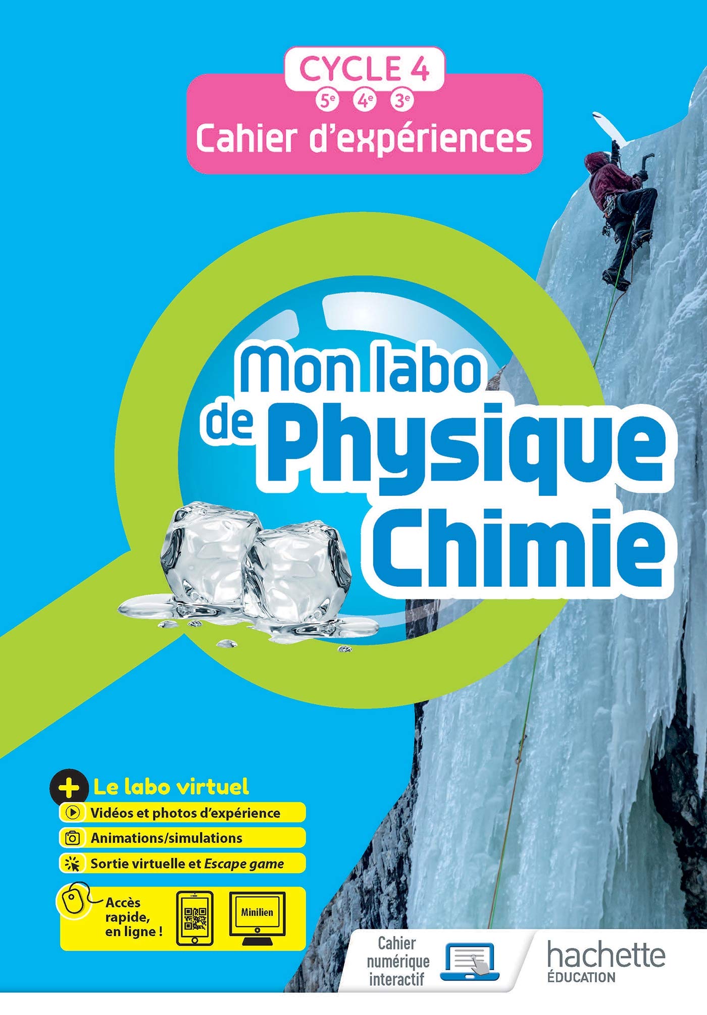 Mon labo de Physique-Chimie cycle 4 - cahier d'expériences - Ed. 2021