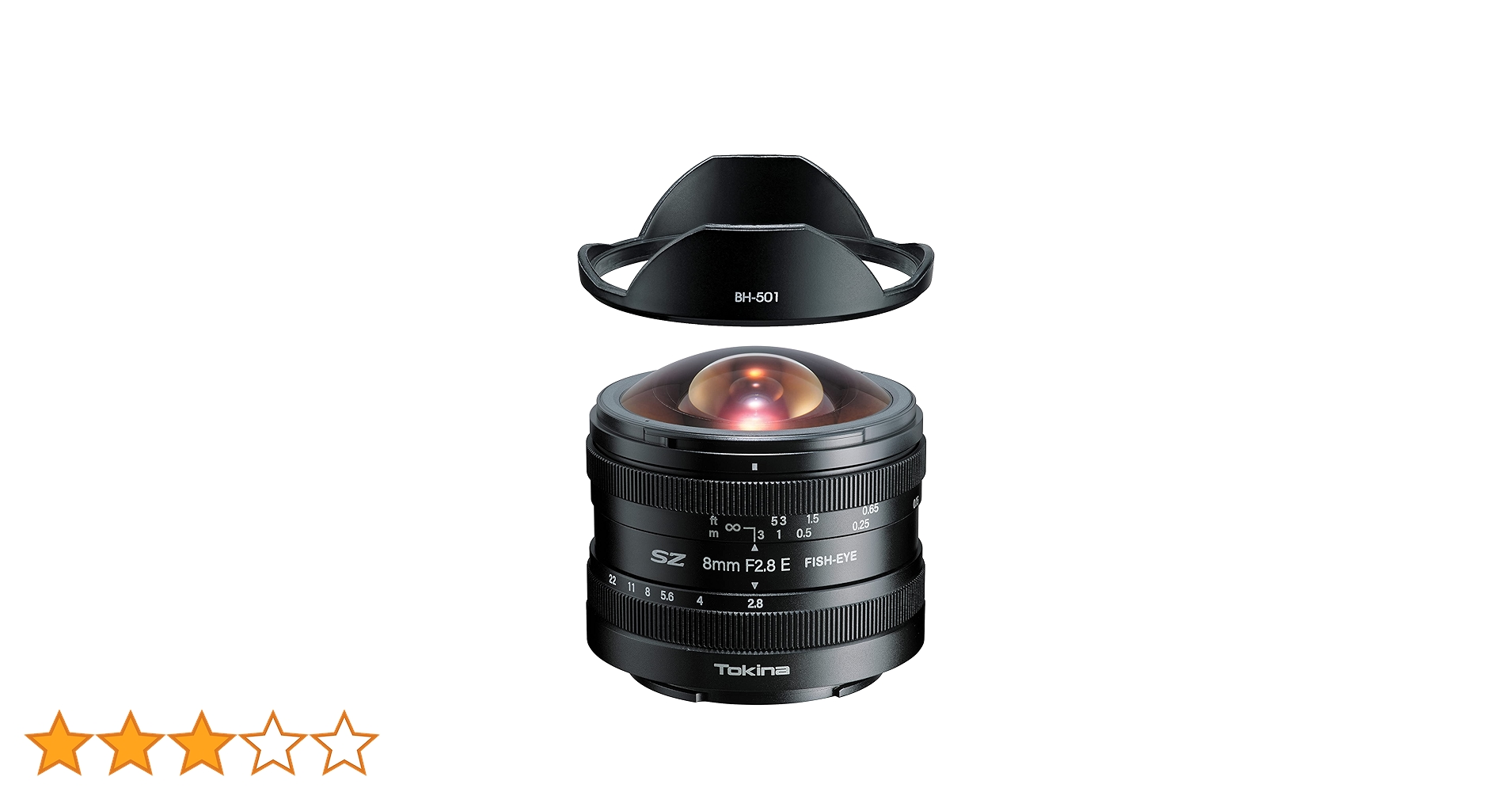 Amazon | トキナー Tokina 魚眼レンズ SZ 8mm F2.8 E FISH-EYE