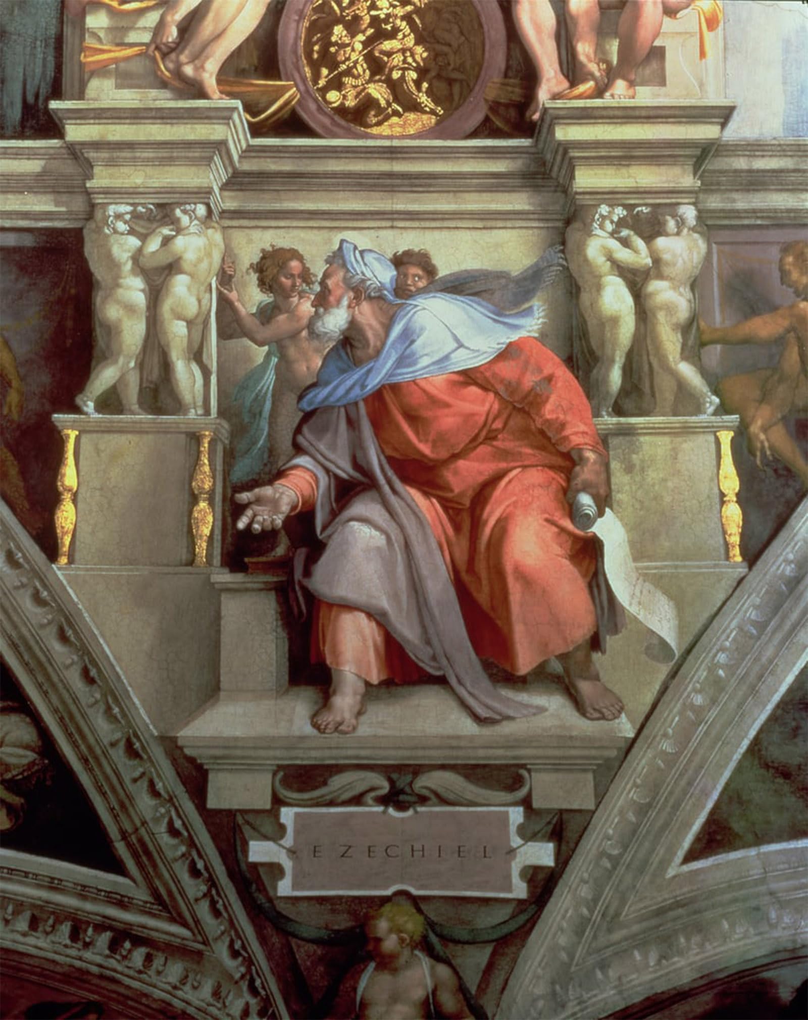 Impression d'art chapelle Sixtine 60x90cm déco grand format pour mur de chambre