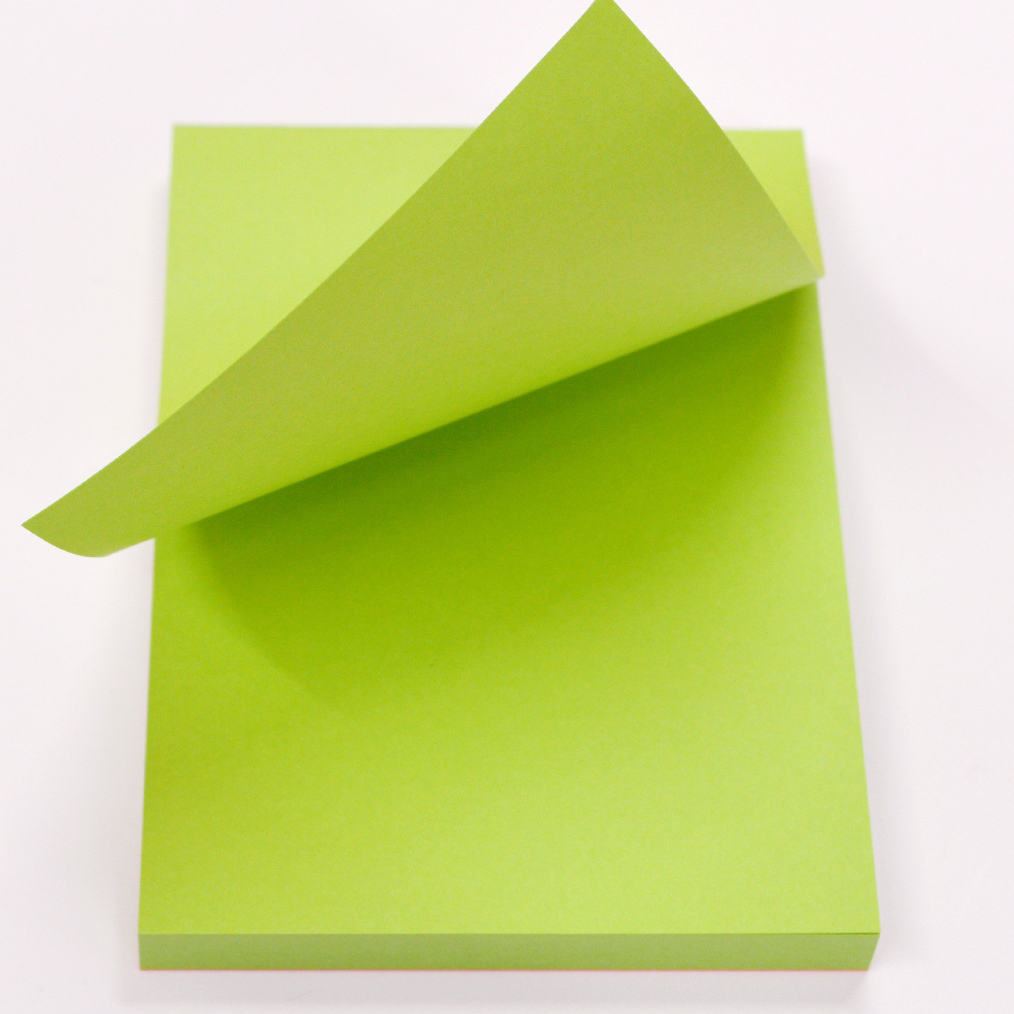 【⑤】　メモ帳 Amazon.co.jp: 緑のメモ帳 B7サイズ(91*128) 色上質最厚口