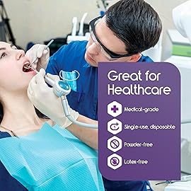 Inspire Stretch Vinyl Exam Gloves | THE ORIGINAL Quality Disposable Latex Free Medical Glove Cleaning Cooking Food Service Labs Healthcare and Household Extra Large, 1000 Count