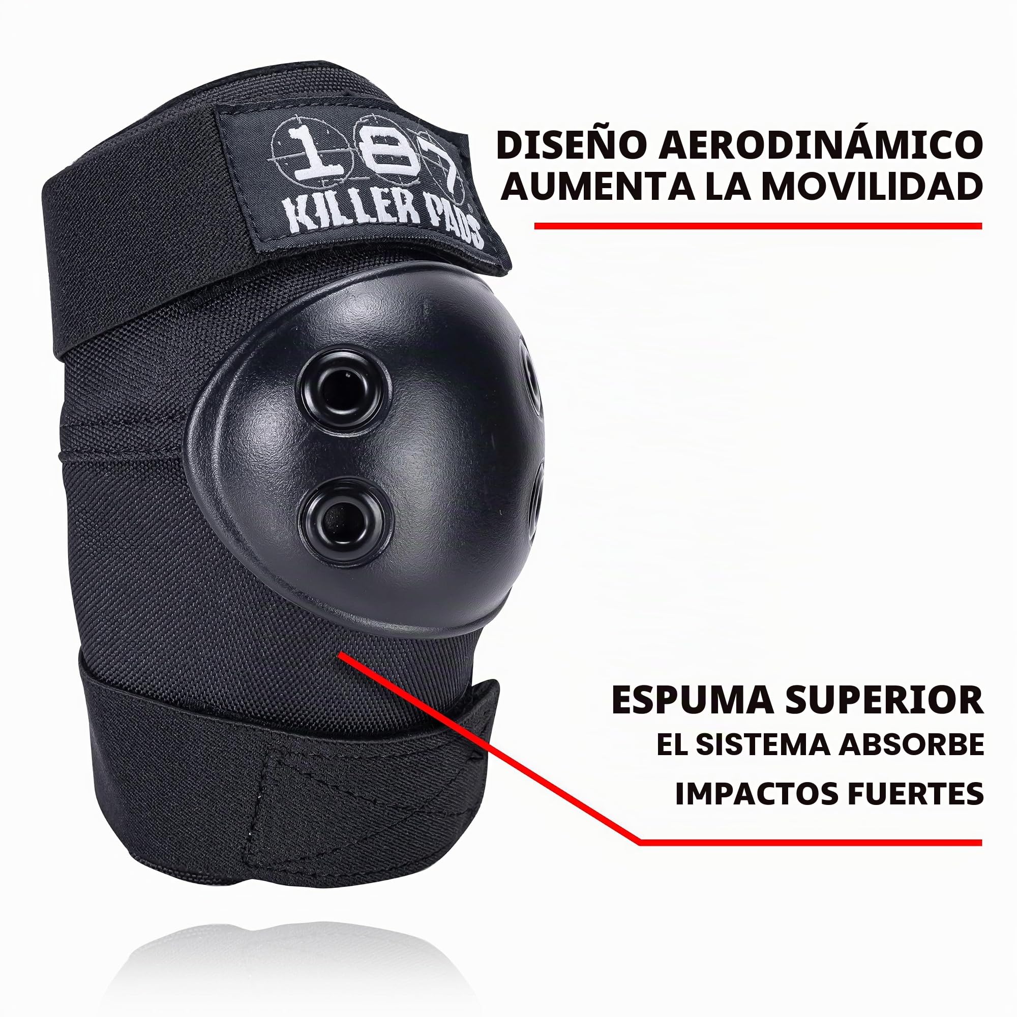 Killer Pads Niños Equipo de protección Protection Junior Six Pack