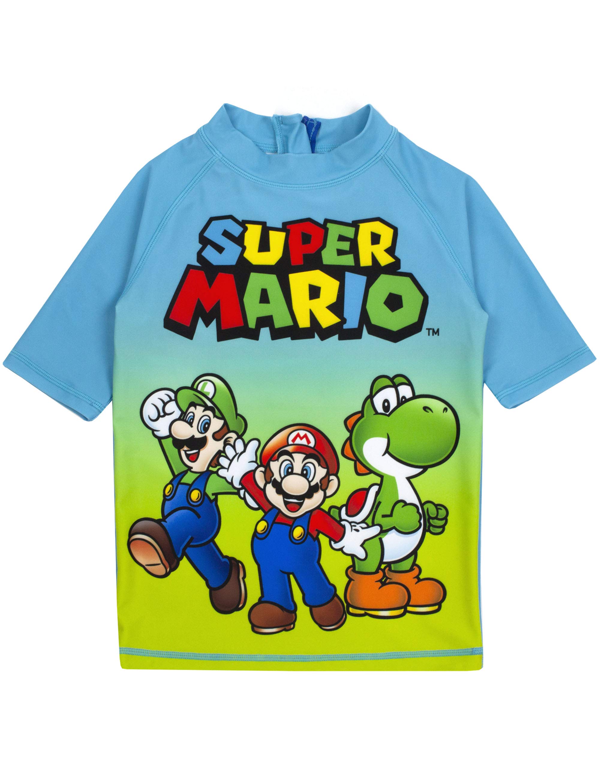 Super Mario Maillot de Bain Boys UV50 Soleil Soleil Deux Pièce Haut & Shorts Cos