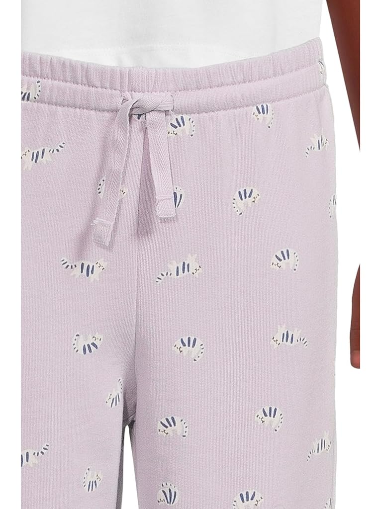 Purple Hanna Andersson French Terry Top & Pants Set (Infant/Toddler/Little Kid)