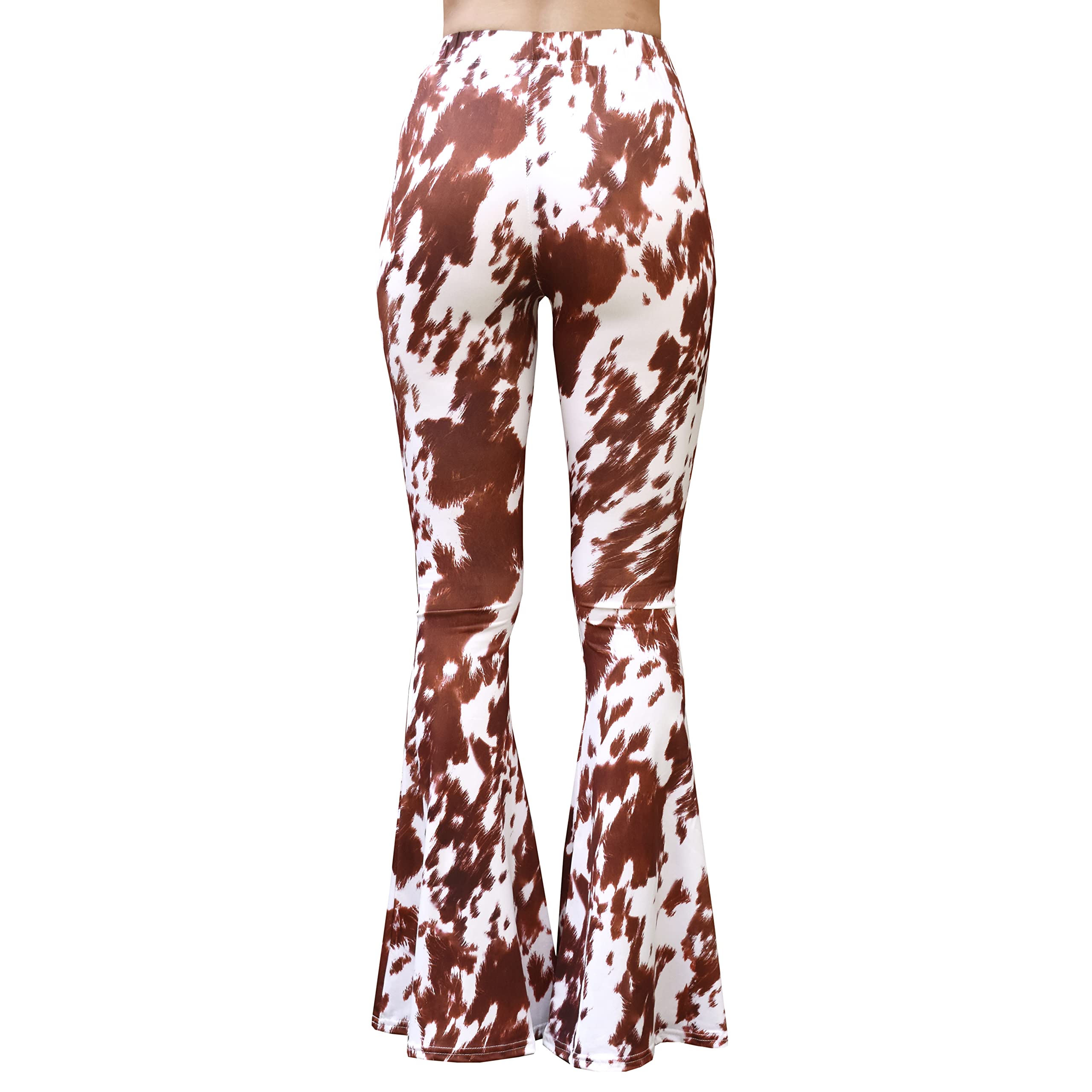Daisy Del Sol Pantalones de Yoga Elásticos Talle Alto, Cómodos, Estilo Bohemio de los 70