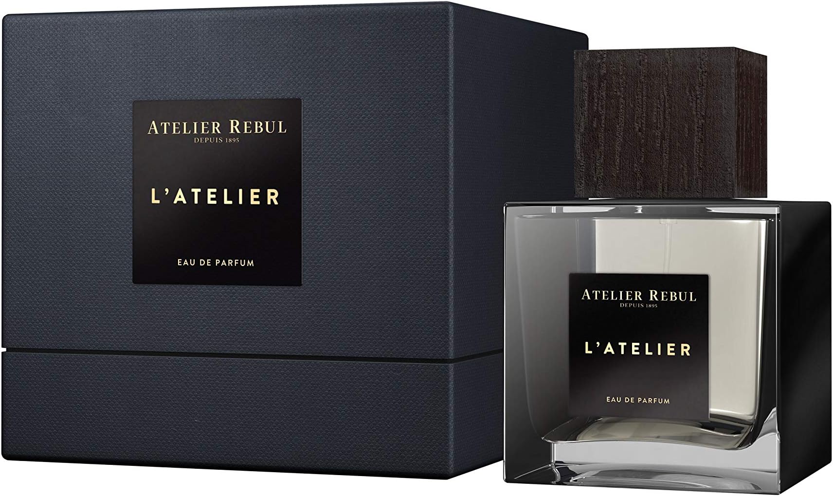 L'atelier Eau de Parfum for Men, Fresh, Smoky Scent, 100ml | Lemon, bergamot, pineapple, tuberose and jasmine, inspired by the brand's first atelier and craftsman's workshop