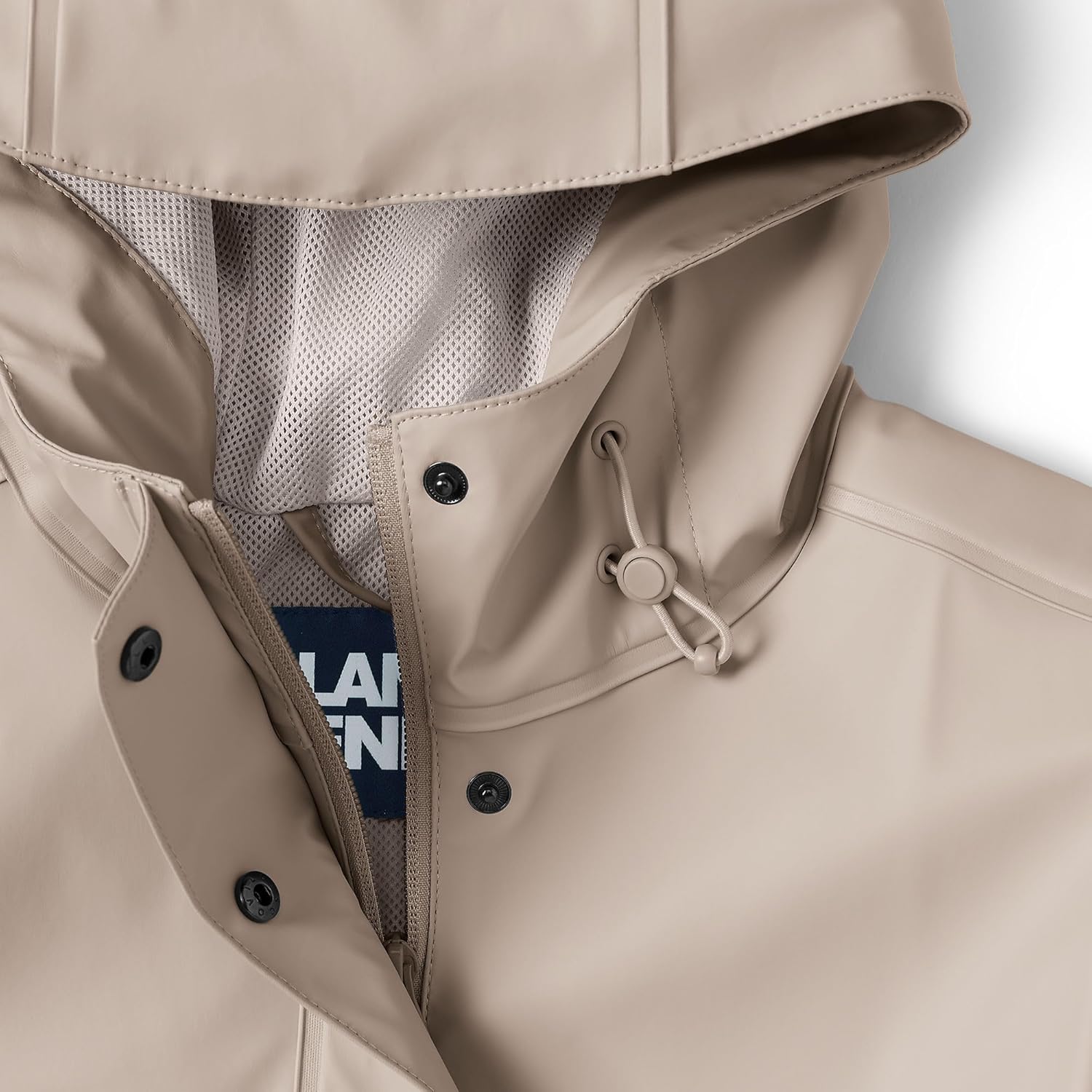 Lands' End Women's Squall Waterproof Rain Slicker Jacket