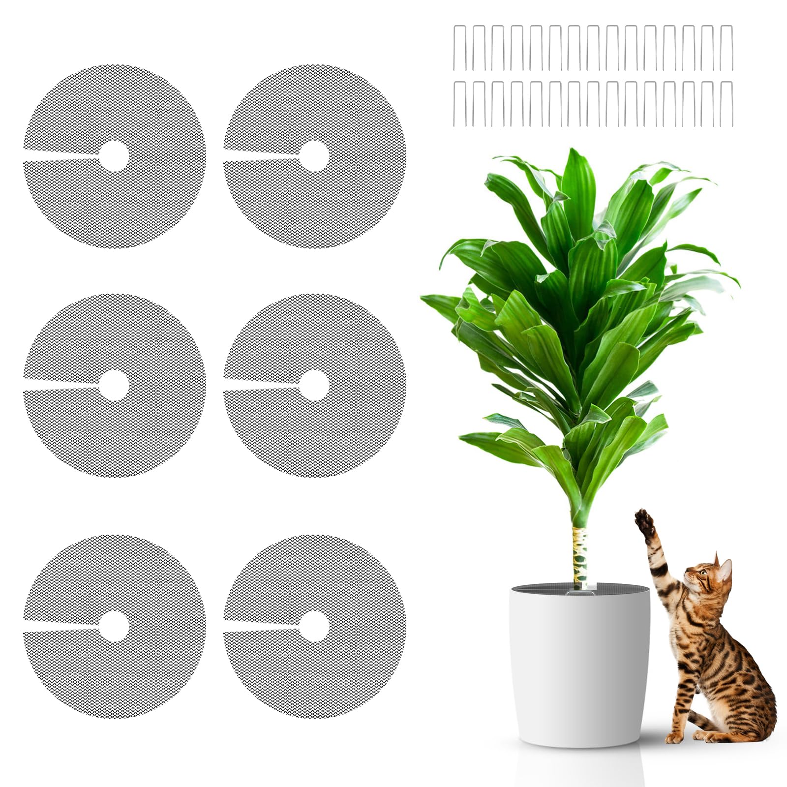 Photo 1 of NODMIPNS 6 Pcs 15.7 Inch Plant Pot Grids