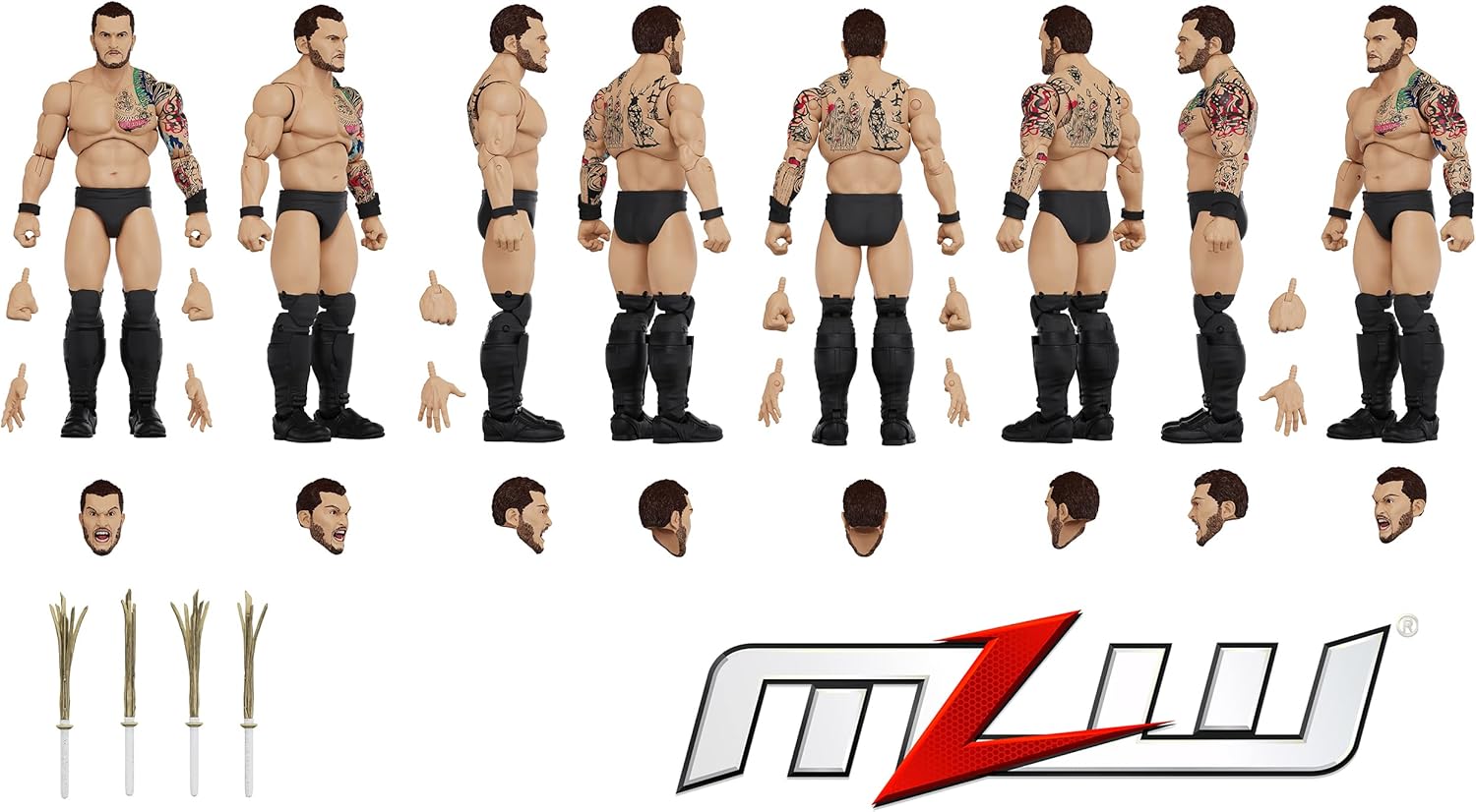 Boss Fight Studio Major League Wrestling: Killer Kross Action Figure