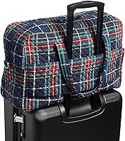 Vista 5 de Vera Bradley Bolsa de viaje Weekender de algodón para mujer