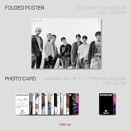 Miniatura 7 de SuperM El primer álbum 'Super One' One Ver.