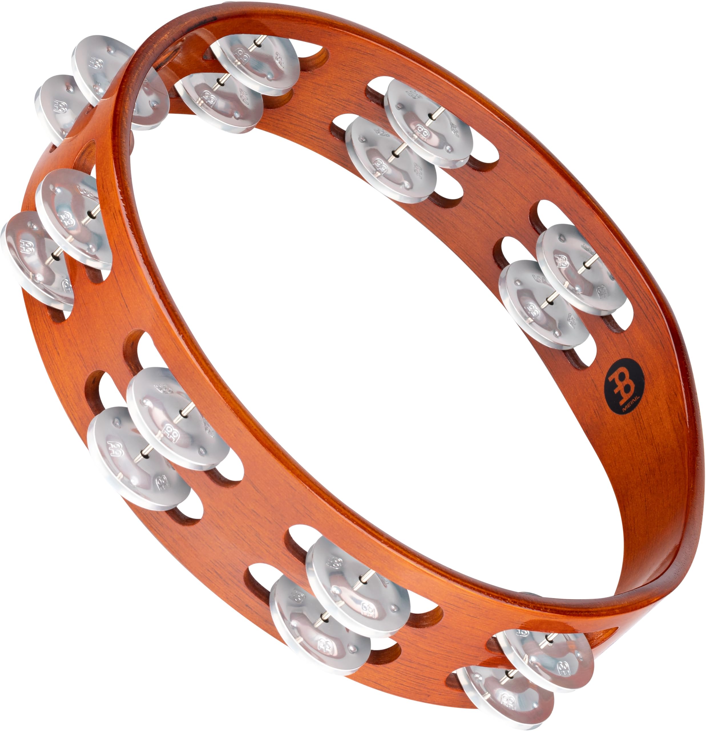 Tambourin Meinl Percussion avec Cymbales en Aluminium - Marron 10
