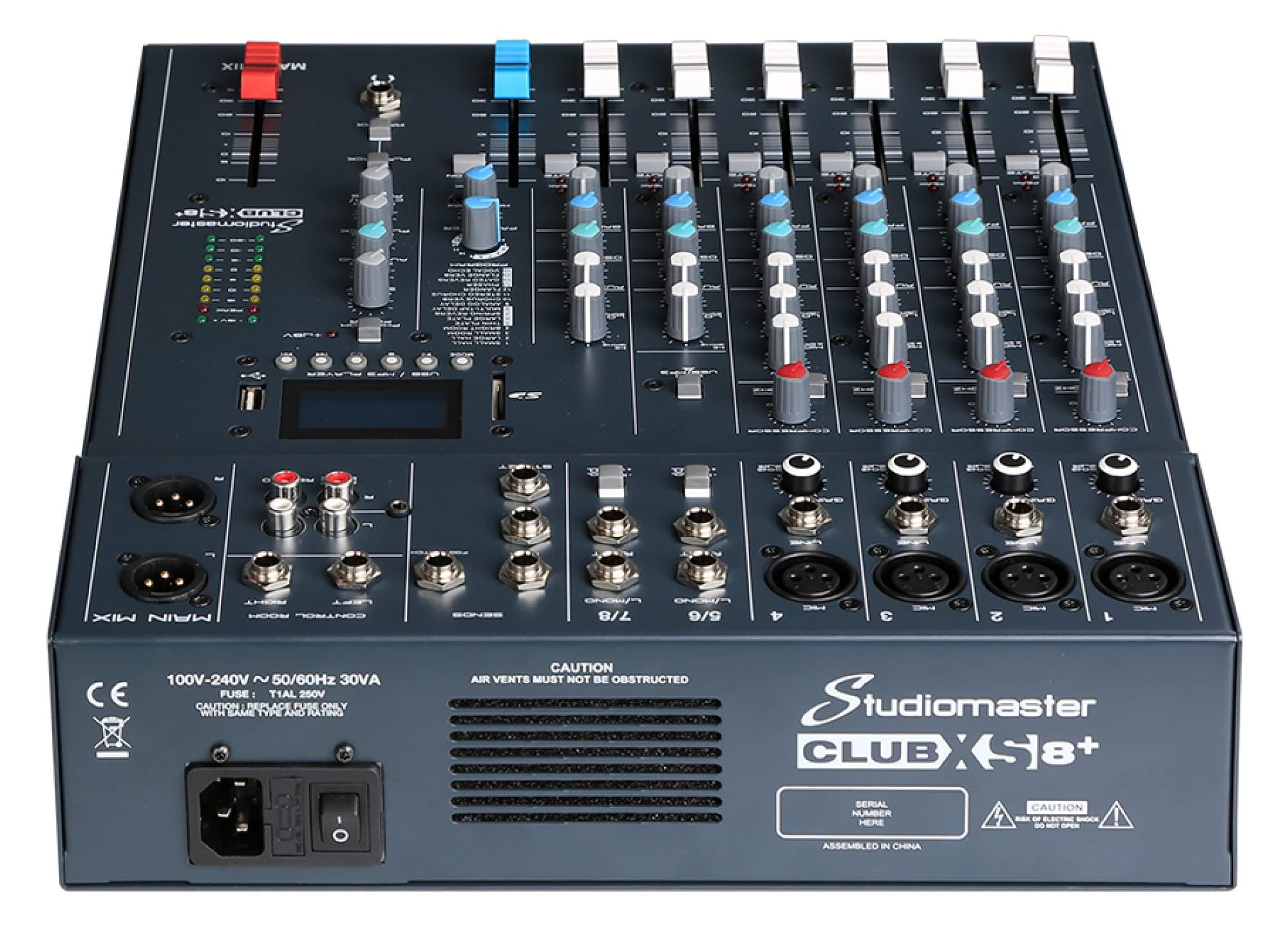 Studiomaster Club XS 8+ Mischpult