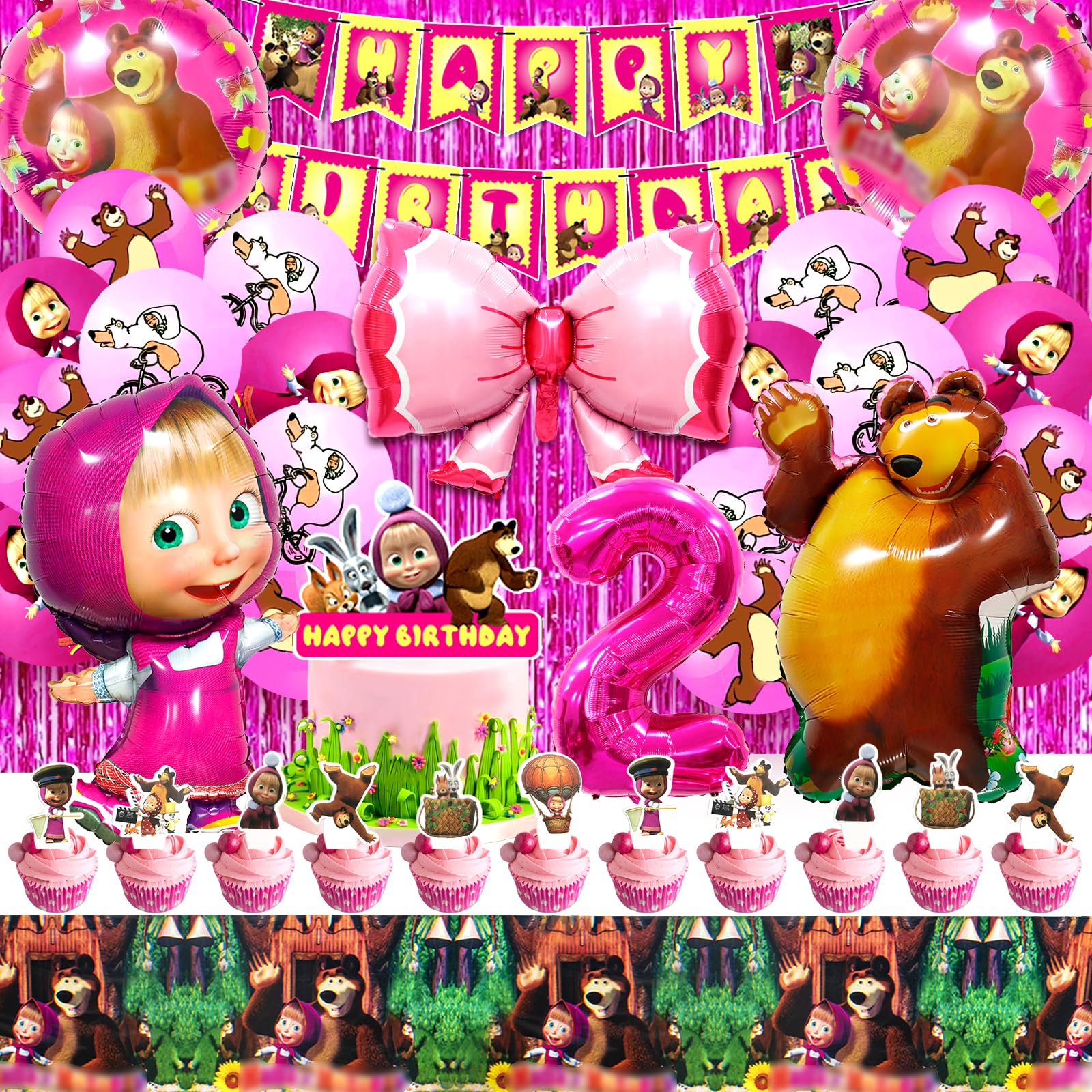 Carnevale Variopinto E Decorazione Della Festa Di Compleanno Immagine