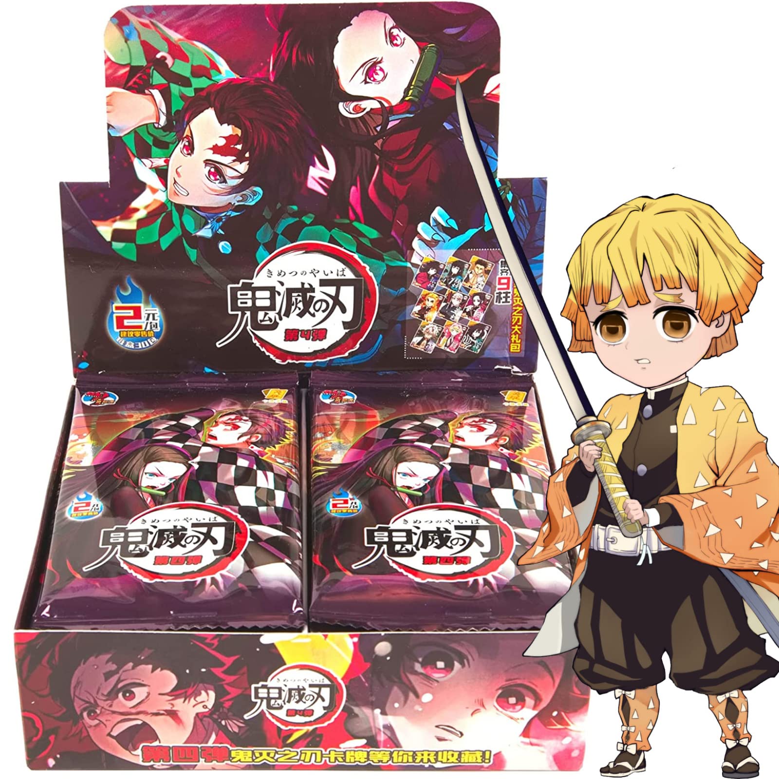 demon slay-er Card TCG Trading Card Series SSR CP Series Booster Pack 30 Pack 5 Cartes/Pack