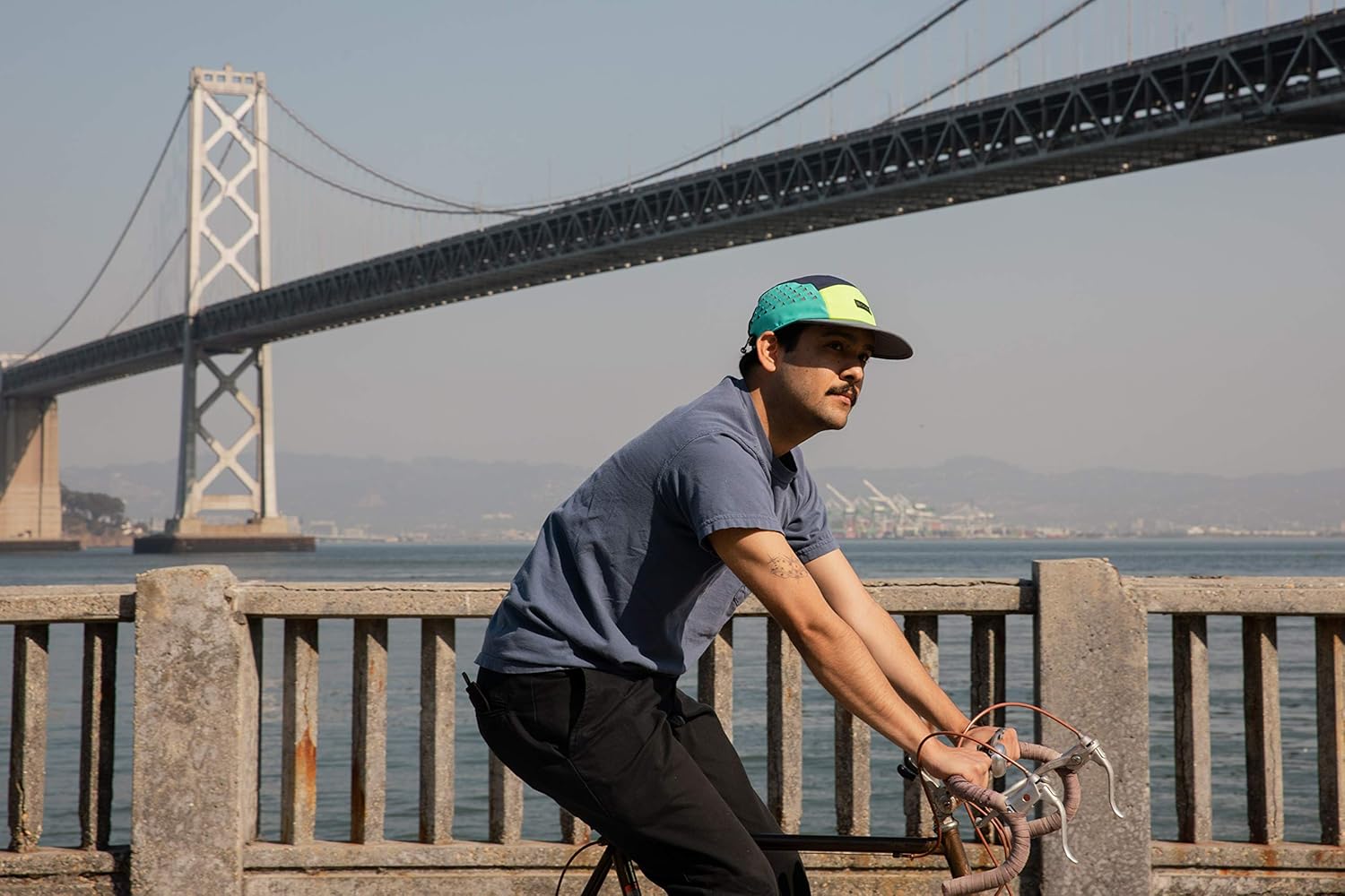 Coal Men's The Provo 5 Panel Hat Microfiber Cap