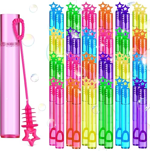 Leyndo Paquete de 300 mini varitas de burbujas para fiestas de burbujas, regalos de fiesta para niños, regalos de bolsas de regalo, fabricantes de