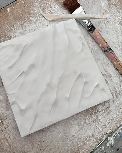 Vista 5 de Blue Berry Sorbet Smash 3D Glossy Plaster Relief Wall Sculpture Tiles Acrylic, MDF Wood, Mixed Media, Abstract, Modern Design, Mix and Match