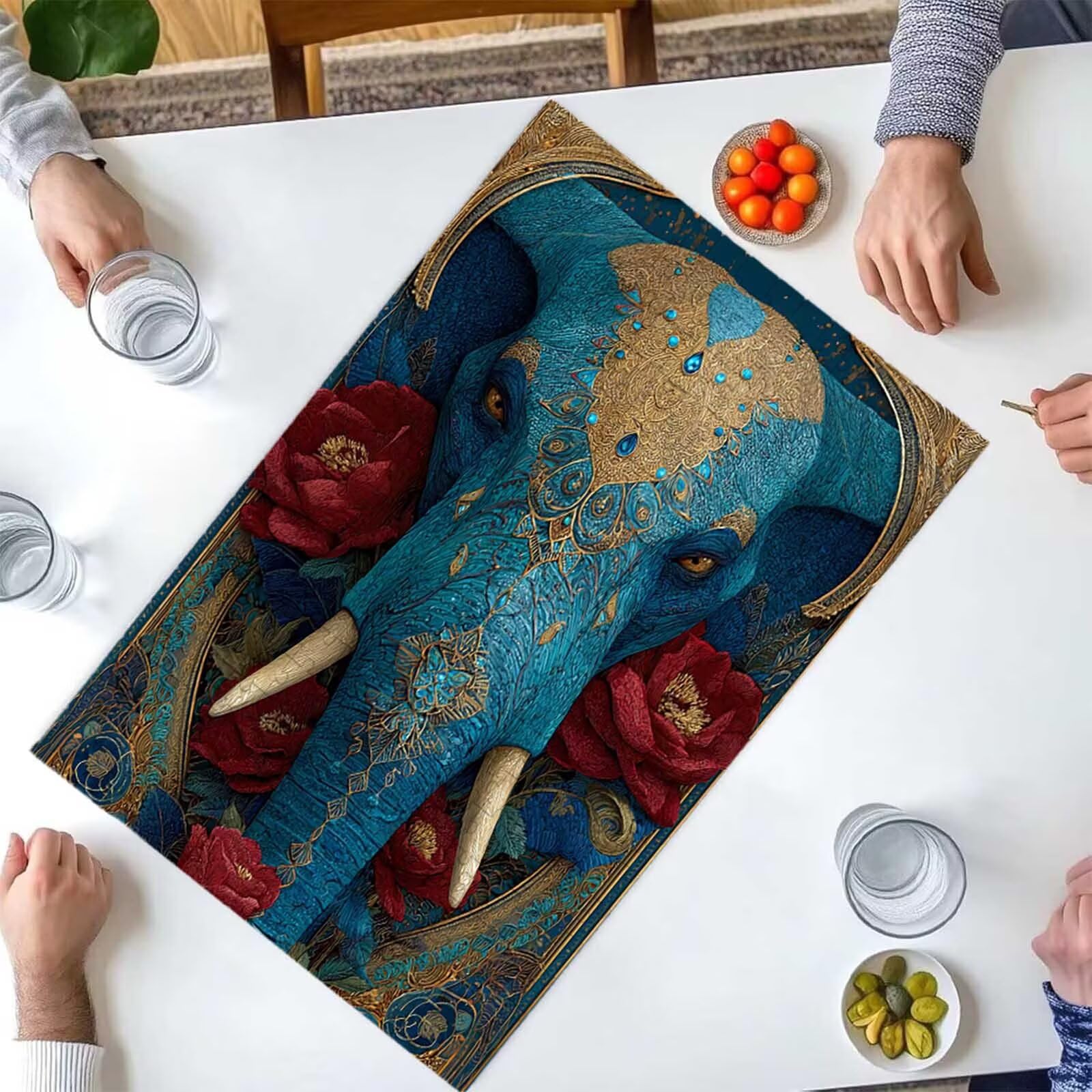 1500 Pezzi di Puzzle, 1500 Pezzi di Puzzle per Adulti, Regalo Anniversario, Regalo Natale, Decorazione Della Casa, Prevenzione Della Degenerazione Cerebrale Negli Anziani 87x57cm PjY10480 7-J