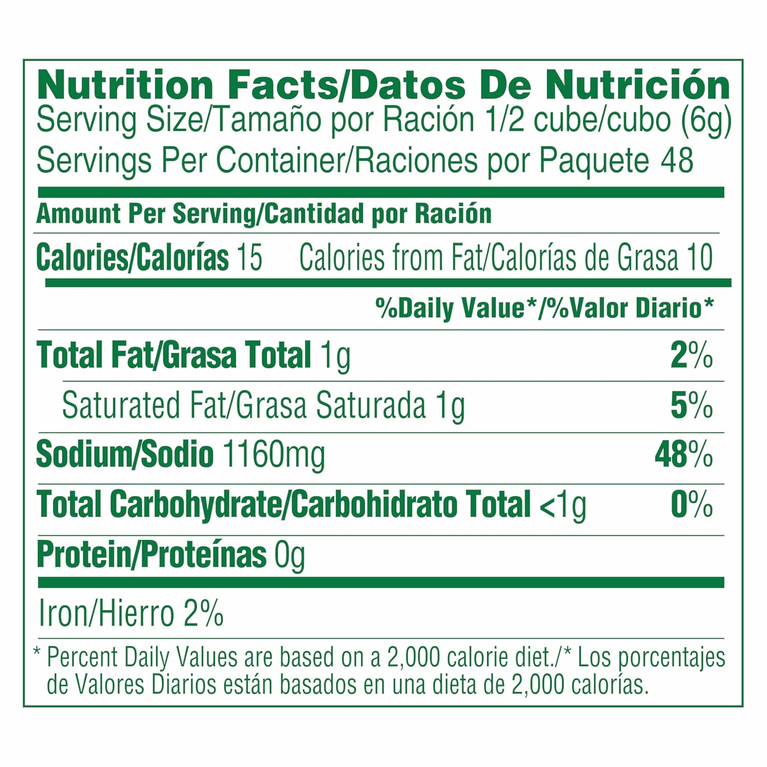 Knorr Cube Bouillon Chicken 9.3 oz, 24 count, 36 Pack