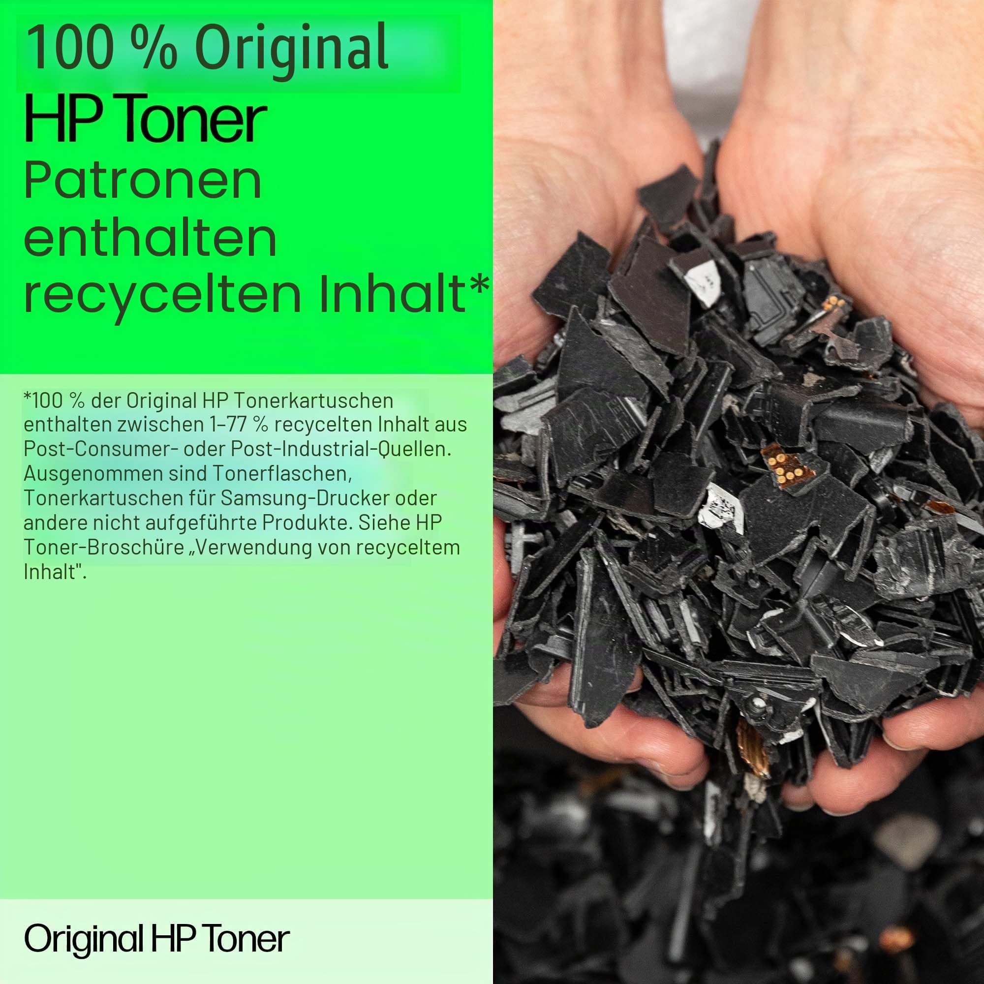 HP 207X W2210X Original Toner Schwarz hohe Reichweite für HP LaserJet Pro M255