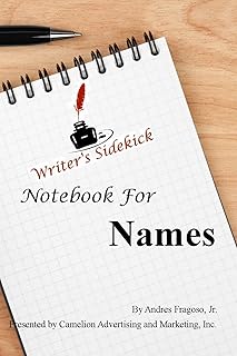 Writer's Sidekick Notebook for Names  