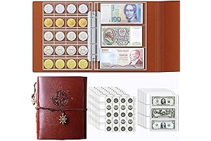 Ettonsun Coin Collection Book Holder for Collectors