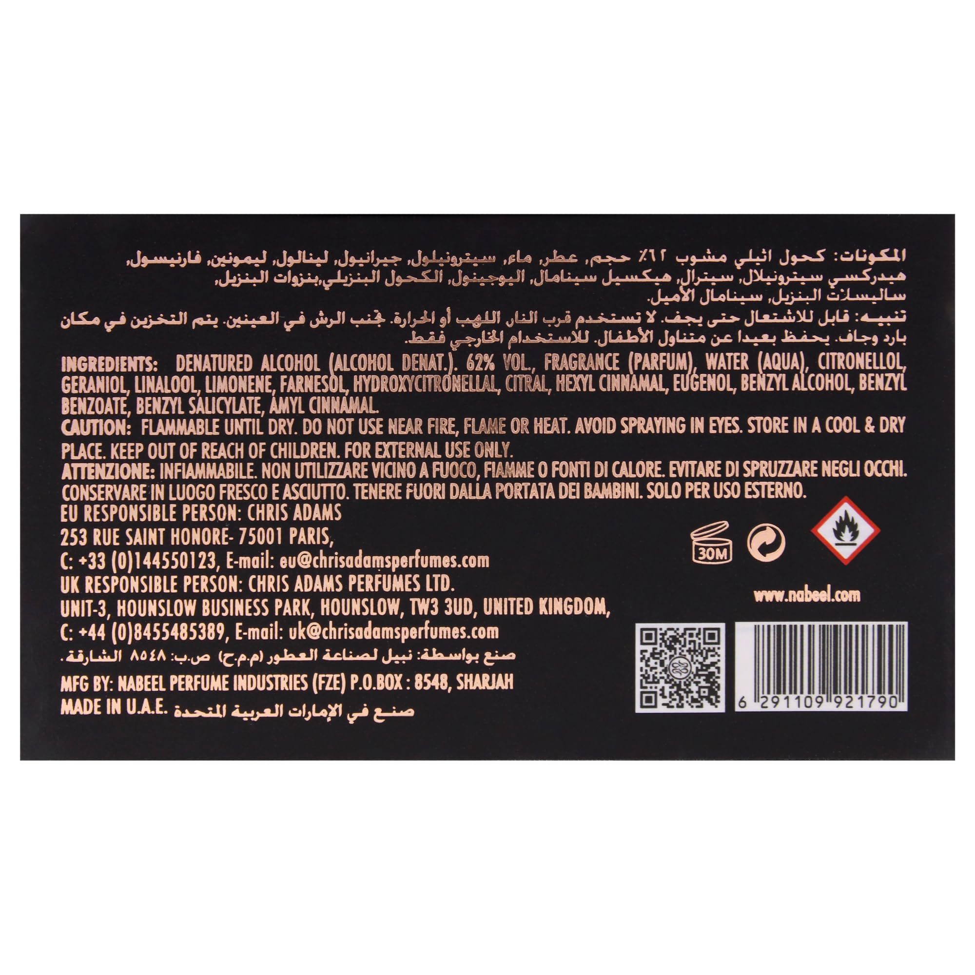 Crown of Emirates Eau De Parfum 100ml