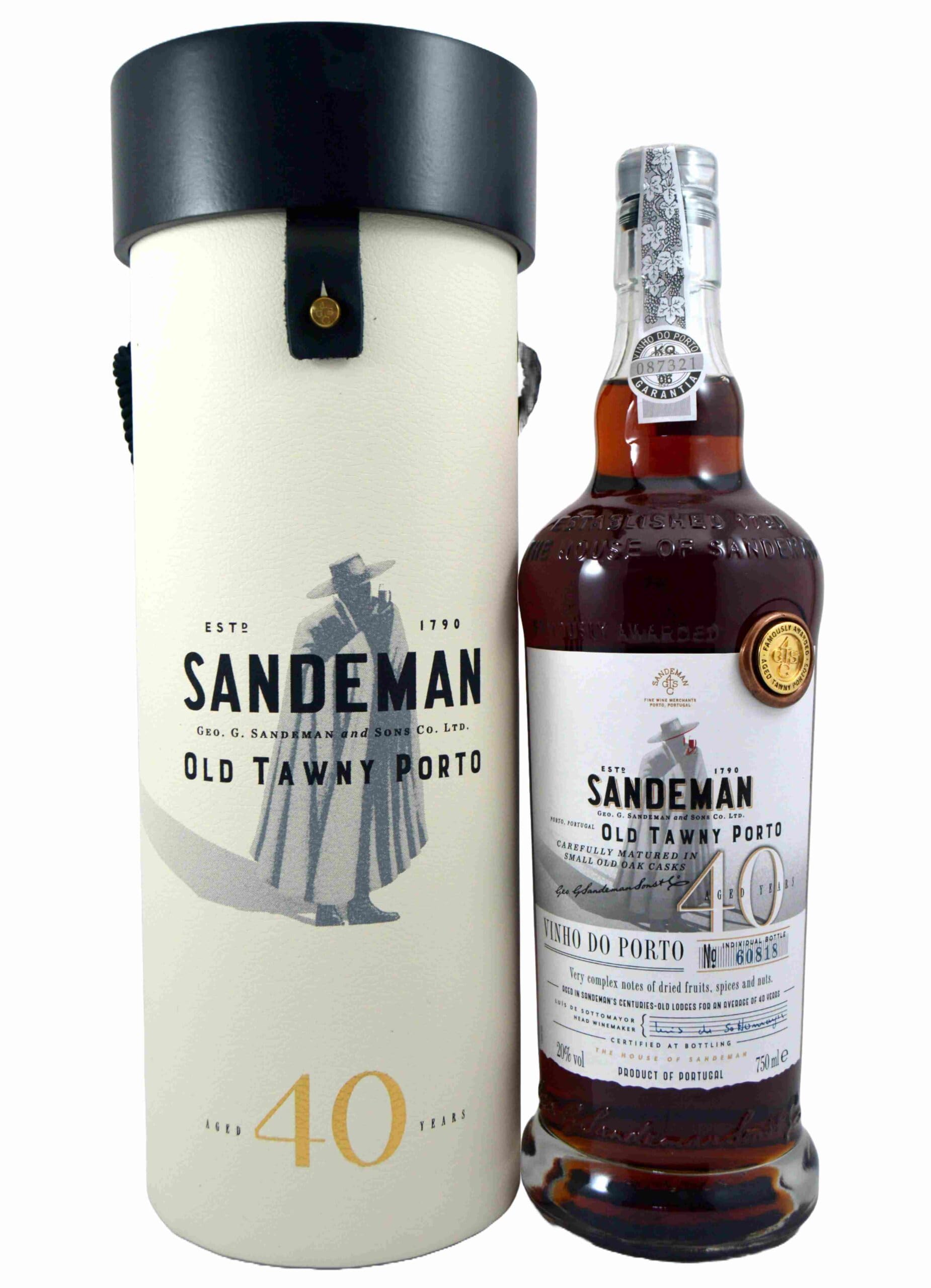 Sandeman 40 Years OLD TAWNY Porto 20% Vol. 0,75l in Giftbox