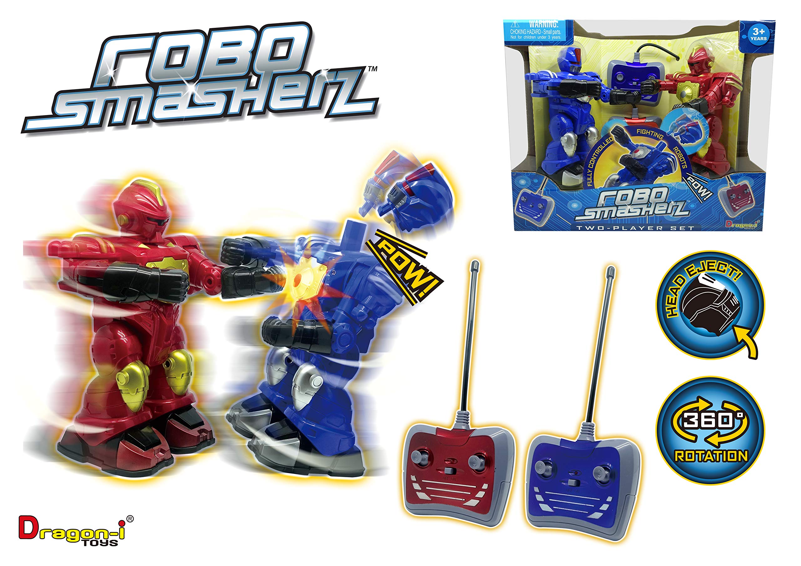 Buy Robo Smasherz - RC Boxing Robot - 2 Player Set - Fully