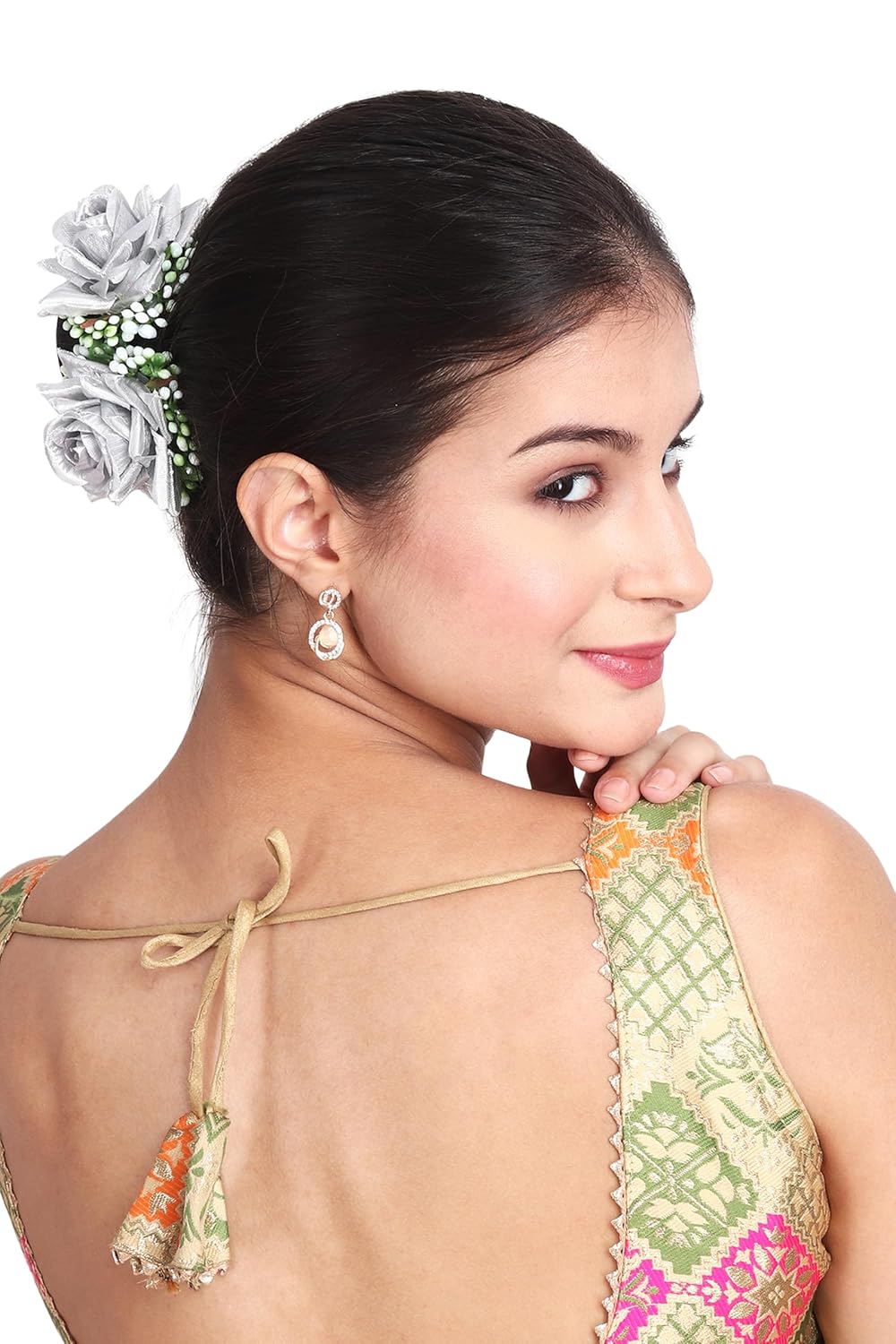 Rose Flower Hair Accessory, Floral Headpieces for Weddings, Bridesmaids, Mother of the Bride